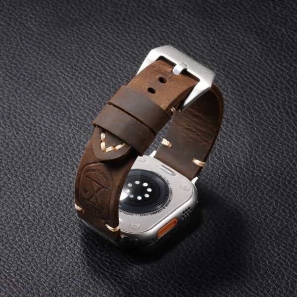 Series Men's Leather Watch Band - Image 6