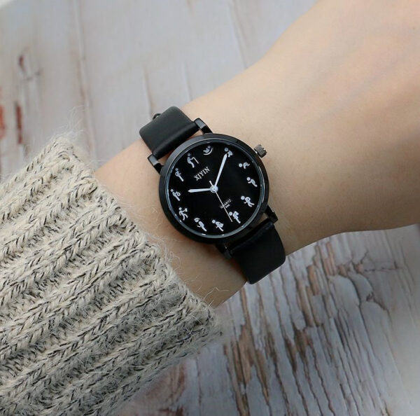 Mori Personality Scale Quartz Watch Fashion Small Kit Men And Women - Image 3