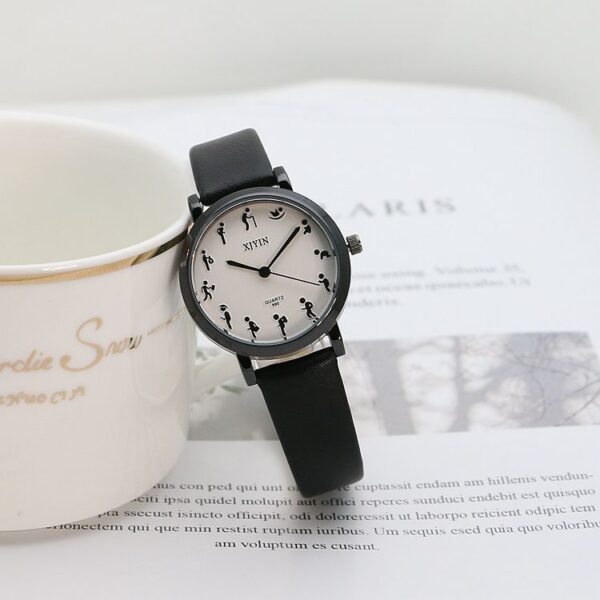 Mori Personality Scale Quartz Watch Fashion Small Kit Men And Women - Image 4