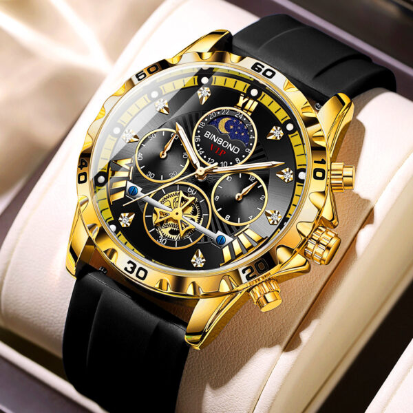 Waterproof Luminous Camel Flywheel Men's Student Korean Fashion Internet Celebrity Quartz Watch - Image 5