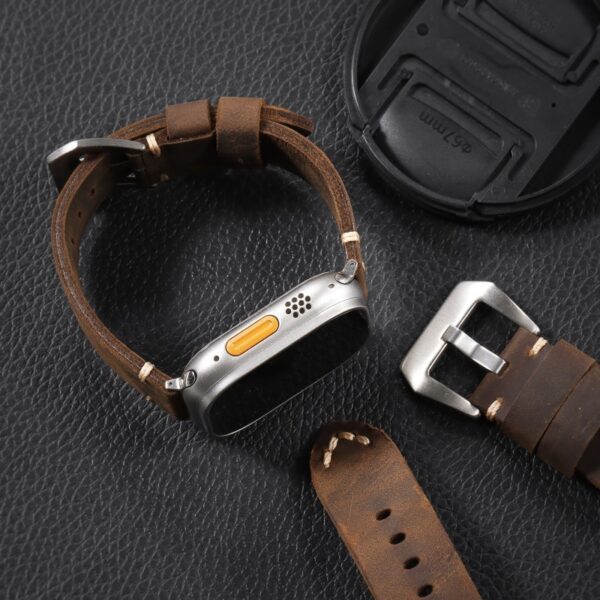 Series Men's Leather Watch Band - Image 2