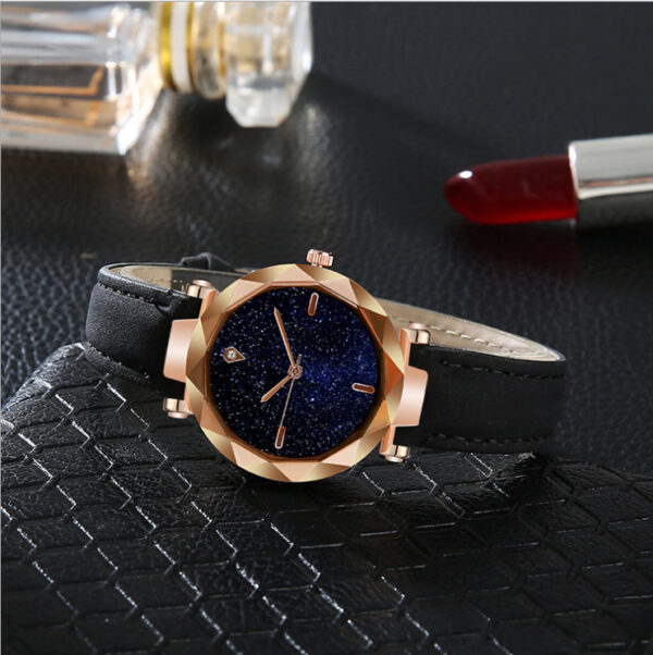 Starry Sky Dial Simple Women's Watch Fashion Belt - Image 10