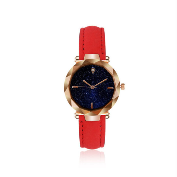 Starry Sky Dial Simple Women's Watch Fashion Belt - Image 5