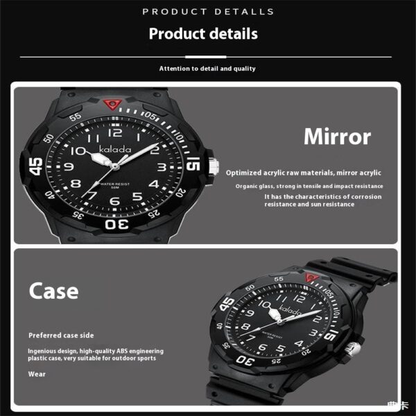 Men's Sports Luminous Pointer Quartz Watch - Image 2
