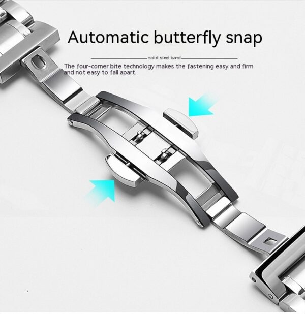 Men's Fashion Casual Automatic Mechanical Waterproof Watch - Image 6