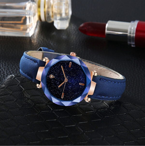 Starry Sky Dial Simple Women's Watch Fashion Belt - Image 8